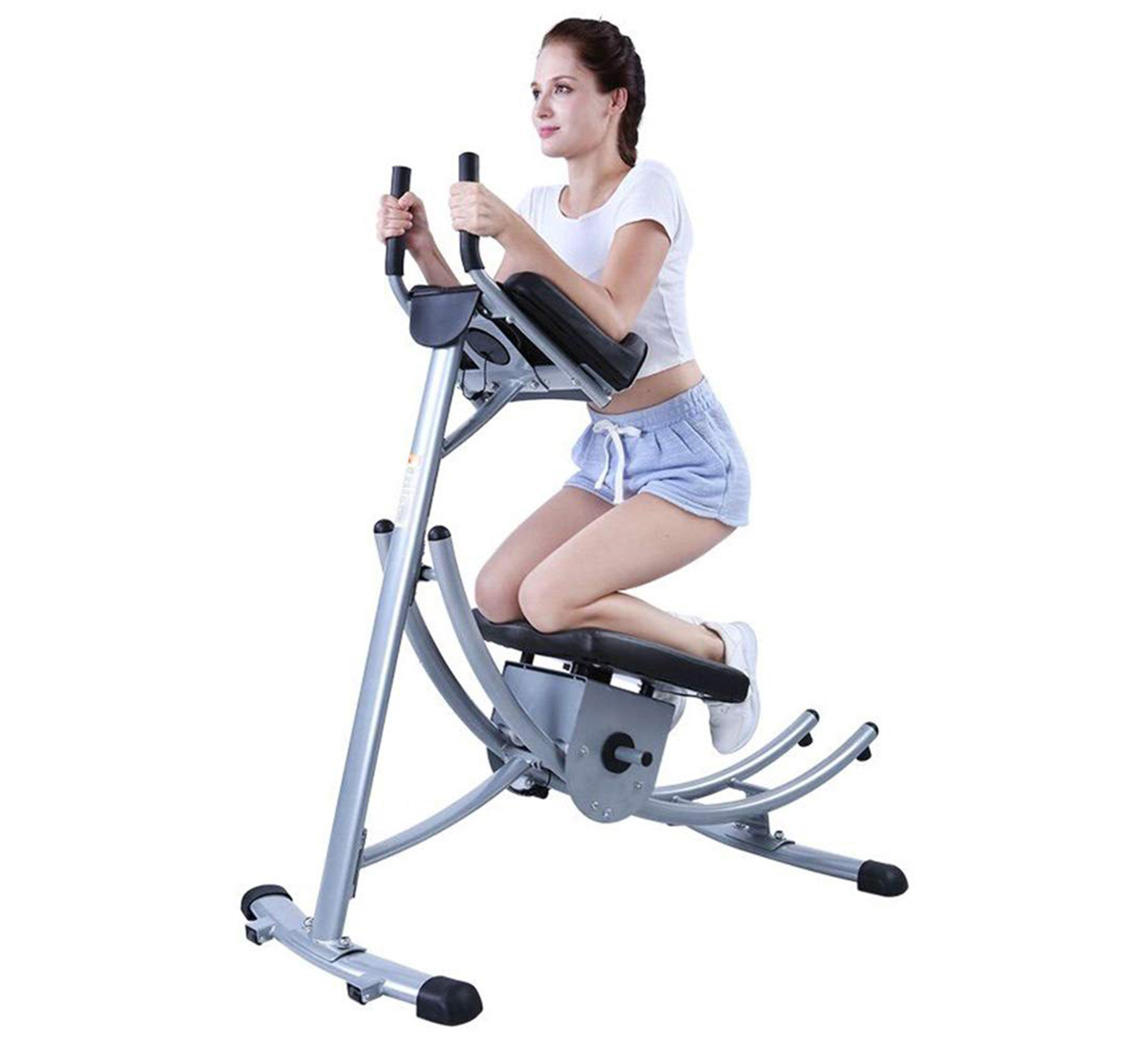 Details about   Abs Crunch Abdominal Exercise Machine Ab Coaster Fitness Body Muscle Workout 
